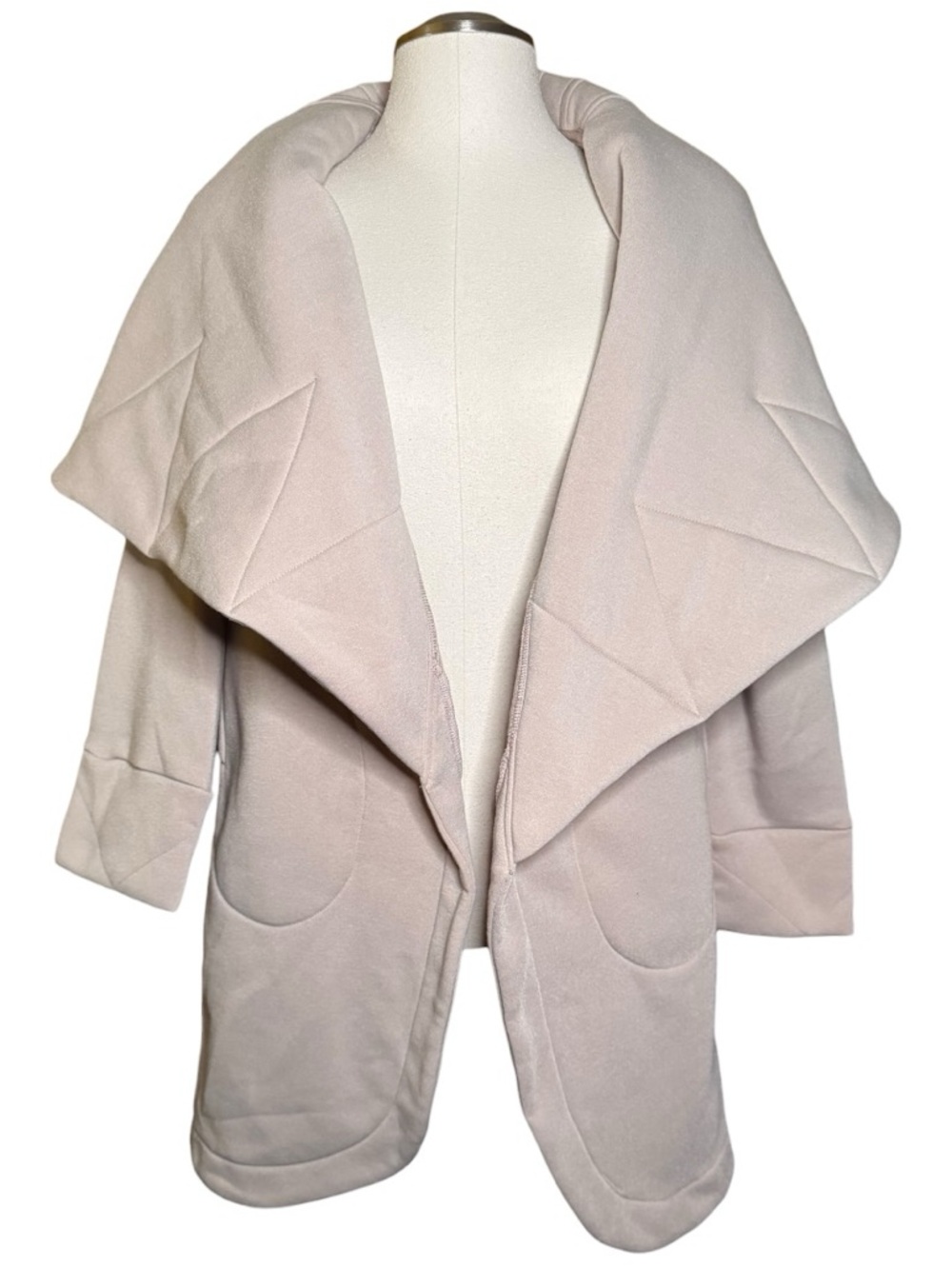 Bagatelle NWT Shawl Collar Quilted Drape Lightweight Fall Coat